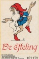 Parkeersticker met dansende kabouter, ontwerp Anton Pieck - Via 2deHands.be account