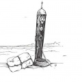 Meerpaal getekend door <a href="/lemma/Anton_Pieck" title="Anton Pieck">Anton Pieck</a> voor Alle Verhalen van 1001 Nacht