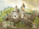 Impressie daktuin (<a href="/lemma/Paleistuin_(Symbolica)" title="Paleistuin (Symbolica)">Paleistuin</a>) <a href="/lemma/Symbolica" title="Symbolica">Symbolica</a>.