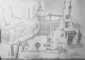 Ontwerp voor <a href="/lemma/Volk_van_Laaf" title="Volk van Laaf">Volk van Laaf</a> door <a href="/lemma/Ton_van_de_Ven" title="Ton van de Ven">Ton van de Ven</a>