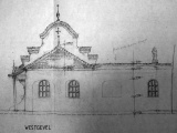 Bouwtekening van het Leedhuys, uit de beeldbank van De Vijf Zintuigen