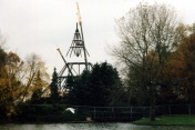 Bouwfoto Huis van de Vijf Zintuigen (entree) in 1994