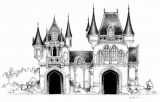 Ongebruikt ontwerp voor een sprookje (?) - Michel den Dulk, 2002