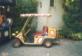 Pardoesmobiel in oervorm.