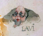 Ontwerp van Lavi door Ton van de Ven uit de Youtube-serie &quot;De Magische Klok&quot;