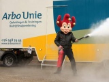 Blussende Pardoes op het Reizenrijkplein, 26 februari 2005