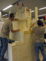 Vormgeven van model van kasteel <a href="/lemma/Assepoester" title="Assepoester">Assepoester</a> voor in het decor van het sprookje, 2009