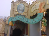 Naambord pannenkoekenrestaurant Dioramahal in December 2002 - Foto WWCW