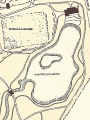 Siervijver, uitsnede uit plattegrond 1953.