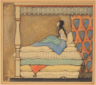 Sprookjesmuseum - Prinses op de Erwt - Illustratie Anton Pieck