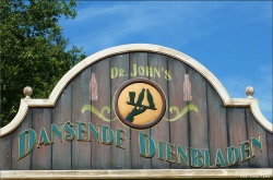 Bord van &quot;Dr. John&#039;s Dansende Dienbladen&quot; op de <a href="/lemma/Game_Gallery" title="Game Gallery">Game Gallery</a>.