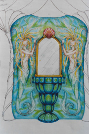 Ontwerp <a href="/lemma/(W)onderwatersuite" title="(W)onderwatersuite">(W)onderwatersuite</a> door <a href="/lemma/Karel_Willemen" title="Karel Willemen">Karel Willemen</a>