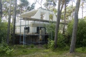 Bouw van een Boshuys in Efteling Bosrijk, 31 mei 2009.