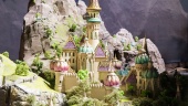 Detailopname tijdens bouw Diorama in Panorama Salon Symbolica - Persmateriaal Efteling