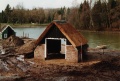 Bouw van het Kinderspoor op de nieuwe locatie, 2000.