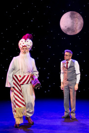 De <a href="/lemma/Fakir" class="mw-redirect" title="Fakir">Fakir</a> met vliegangst in <a href="/lemma/Een_Nacht_in_de_Efteling" title="Een Nacht in de Efteling">Een Nacht in de Efteling</a>