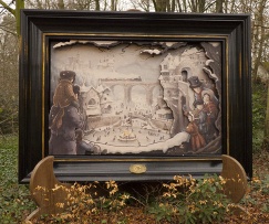 3D-knipkaart &#039;Schaatsbaan&#039;