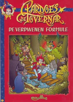 Het stripalbum van Pardoes en de Verdwenen Formule