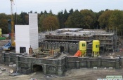 Bouwterrein De Vliegende Hollander, 28 oktober 2005.