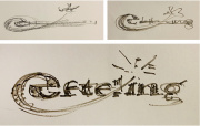 Schetsen van Brigitte Jongstra voor het <a href="/lemma/Efteling-logo" title="Efteling-logo">Efteling-logo</a> in <a href="/lemma/1989" title="1989">1989</a>.