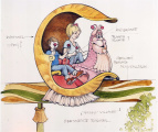 Werkschets met aantekeningen van Ton van de Ven voor de monorail. Bron: Efteling Blog