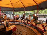 Binnenkant van de <a href="/lemma/Fietsmolen" title="Fietsmolen">Fietsmolen</a> bij de tijdelijke plaatsing op het Anton Pieckplein in mei 2023 - Foto: Eftepedia