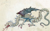Suggestie ontwerp <a href="/lemma/Draak" title="Draak">Draak</a> door <a href="/lemma/Anton_Pieck" title="Anton Pieck">Anton Pieck</a>