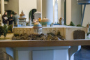 Maquette van <a href="/lemma/Hartenhof" title="Hartenhof">Hartenhof</a> zoals tijdelijk te zien in de ontvangsthal van Raveleijn, januari <span class="redlink">2011</span>