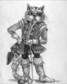 Ontwerp voor de <a href="/lemma/Gelaarsde_Kat" class="mw-redirect" title="Gelaarsde Kat">Gelaarsde Kat</a> in het <a href="/lemma/Sprookjesstation" title="Sprookjesstation">Sprookjesstation</a> door <a href="/lemma/Ton_van_de_Ven" title="Ton van de Ven">Ton van de Ven</a>. Bron: YouTube-serie &#039;&#039;De Magische Klok&#039;&#039;