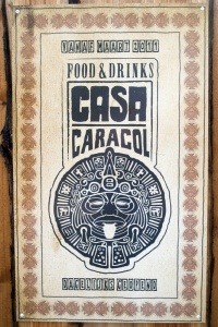 Bouwbord vernieuwde Casa Caracol, 2010