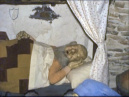 Slapende <a href="/lemma/Kabouter" class="mw-redirect" title="Kabouter">Kabouter</a> in de bedstee in het <a href="/lemma/Grote_Kabouterhuis" class="mw-redirect" title="Grote Kabouterhuis">Grote Kabouterhuis</a>, eind jaren zeventig