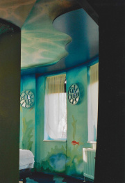 <a href="/lemma/(W)onderwatersuite" title="(W)onderwatersuite">(W)onderwatersuite</a>, pas geopend, doorkijkje naar slaapgedeelte