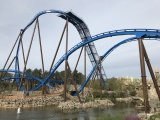 Coaster Fēnix in Toverland in augustus 2018 - Baan - Foto: Eftepedia