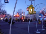 Decoraties op het Carnaval Festivalplein in december 2003 - Foto: WWCW