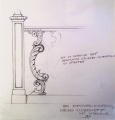 Ontwerp door <a href="/lemma/Anton_Pieck" title="Anton Pieck">Anton Pieck</a> voor een hek in het <a href="/lemma/Carrouselpaleis" title="Carrouselpaleis">Carrouselpaleis</a>.
