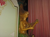 Een zeemeermin met een lier, aan weerszijde van het Waterorgel in 2006 - Foto: collectie WWCW