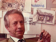 <a href="/lemma/Ton_van_de_Ven" title="Ton van de Ven">Ton van de Ven</a> voor enkele van zijn ontwerpen, waaronder <a href="/lemma/Repelsteeltje" title="Repelsteeltje">Repelsteeltje</a>