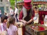 Professor Victor en zijn Magistrale Vlooiencircus in 2009 - eigen foto