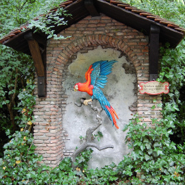 De papegaai na de restyling van 2005