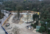 Eerste bouwdelen van <a href="/lemma/Polles_Keuken" title="Polles Keuken">Polles Keuken</a> in <span class="redlink">2011</span>