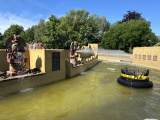 De laatste waterspuwers in de baan van de <a href="/lemma/Pira%C3%B1a" title="Piraña">Piraña</a>, zomer 2024