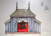 Voorstel voor de afwerking van de top van de dragers <a href="/lemma/Halve_Maen" title="Halve Maen">Halve Maen</a> door <a href="/lemma/Ton_van_de_Ven" title="Ton van de Ven">Ton van de Ven</a>.